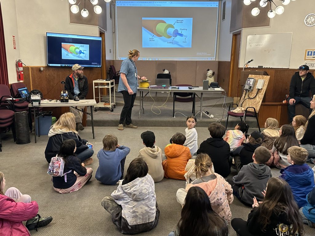 Local Students Ignite Curiosity with Visit to Volcano Communications.
